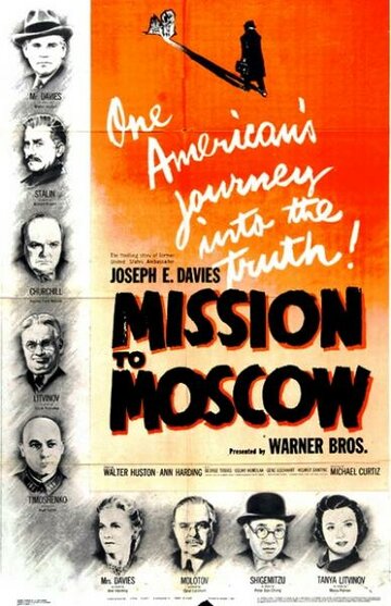 Миссия в Москву трейлер (1943)