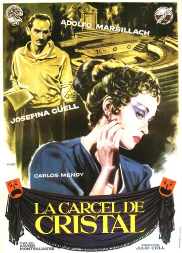 La cárcel de cristal трейлер (1957)