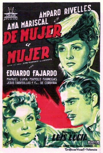 De mujer a mujer трейлер (1950)