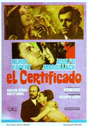 El certificado трейлер (1970)