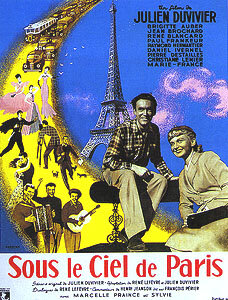 Под небом Парижа трейлер (1951)