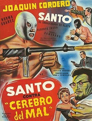 Санто против злого гения трейлер (1961)