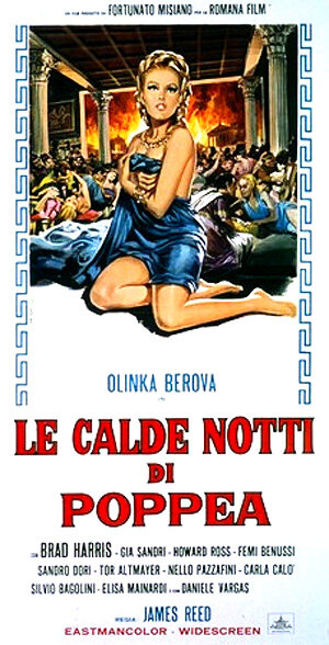 Горячие ночи Поппеи трейлер (1969)