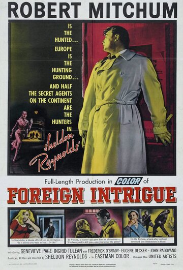 Иностранная интрига трейлер (1956)