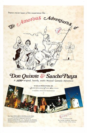 Любовные приключения Дон Кихота и Санча Пансы трейлер (1976)