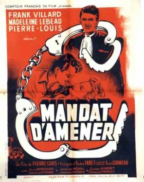 Mandat d'amener трейлер (1953)