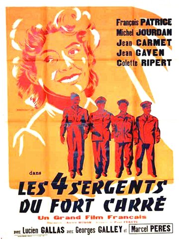 Les quatre sergents du Fort Carré трейлер (1952)