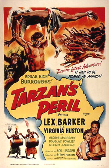 Тарзан в опасности трейлер (1951)