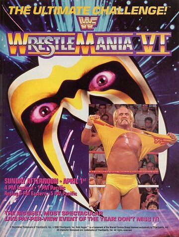 WWF РестлМания 6 трейлер (1990)