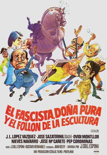 El fascista, doña Pura y el follón de la escultura трейлер (1983)