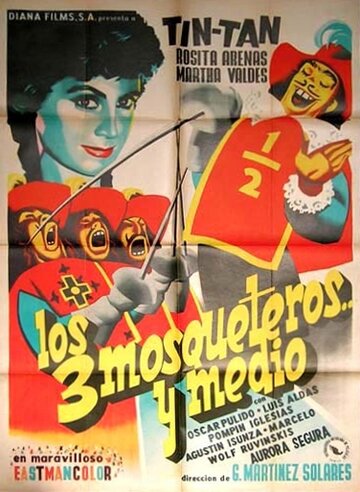 Три с половиной мушкетера трейлер (1957)