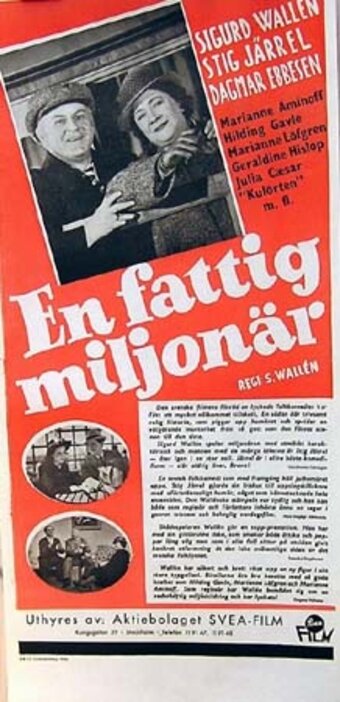 En fattig miljonär трейлер (1941)