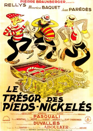 Le trésor des Pieds-Nickelés трейлер (1949)